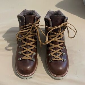 Woolrich 1830 Leather/ Wool Hiking Boots